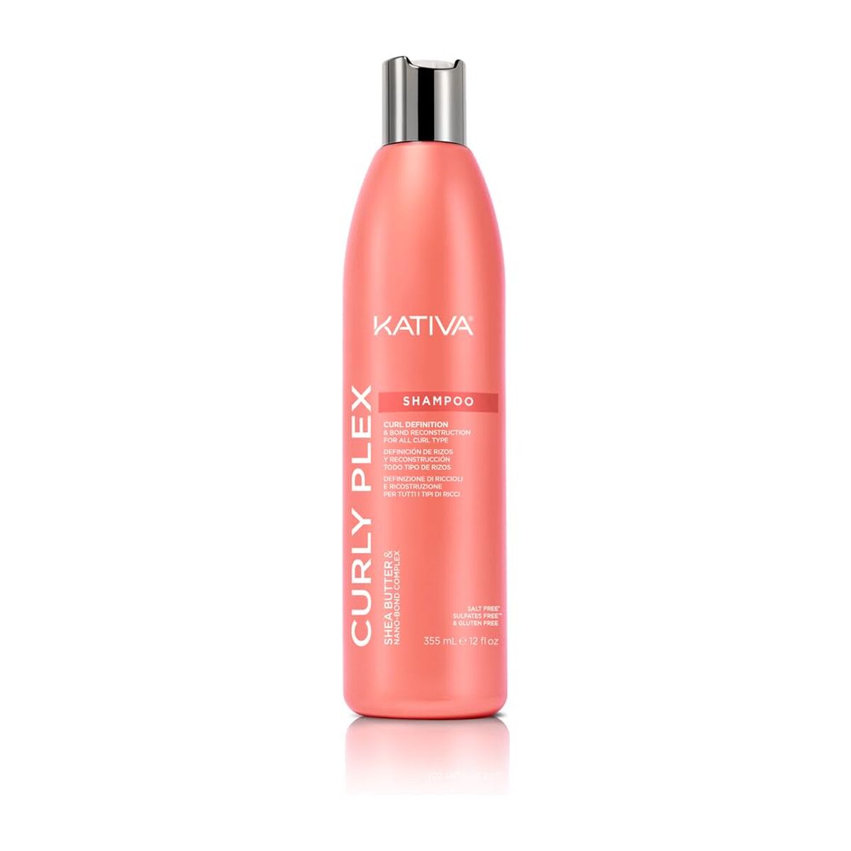 Shampoo til krøllet hår Kativa KATIVA CURLY PLEX 355 ml shampooflaske