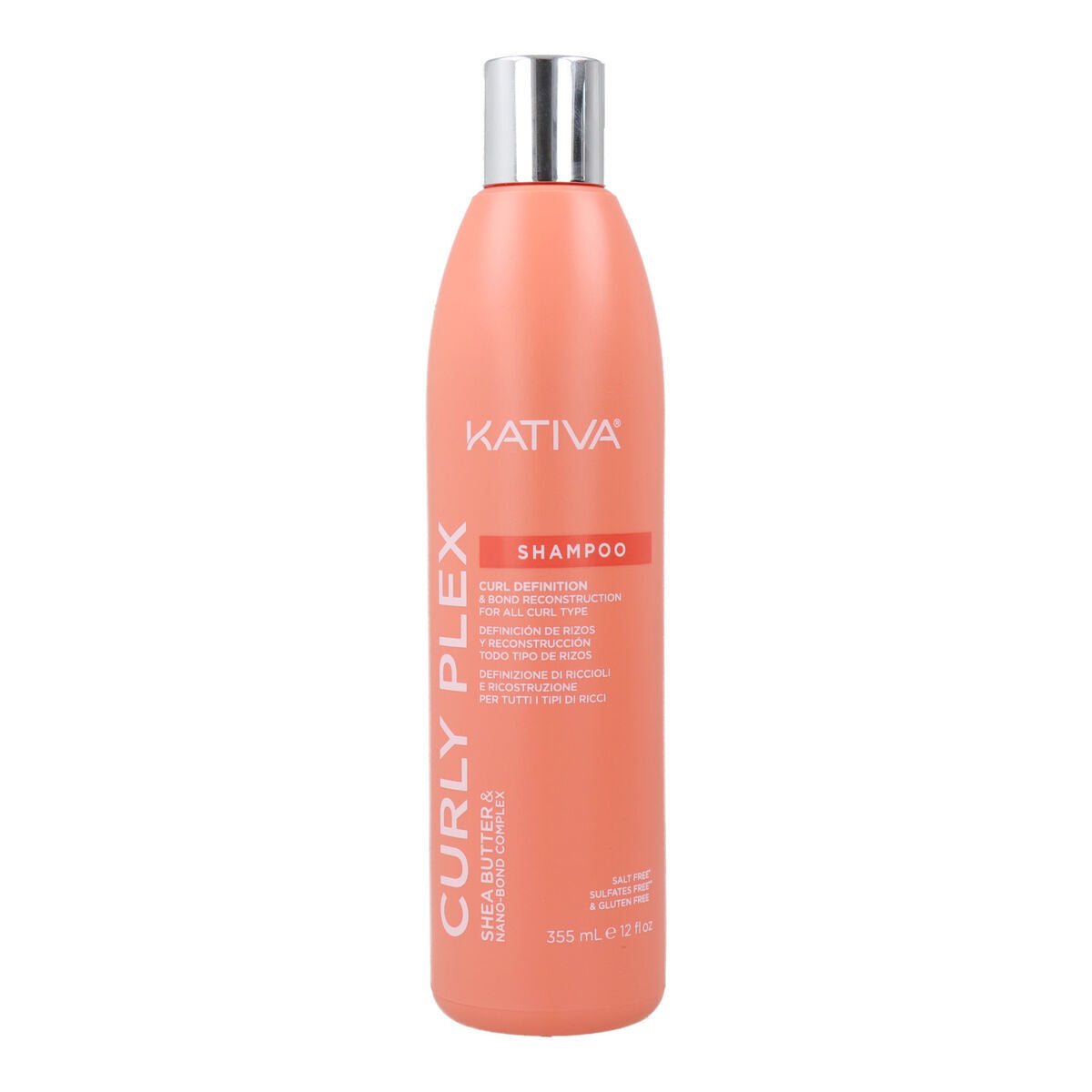 Shampoo til krøllet hår Kativa KATIVA CURLY PLEX 355 ml shampooflaske