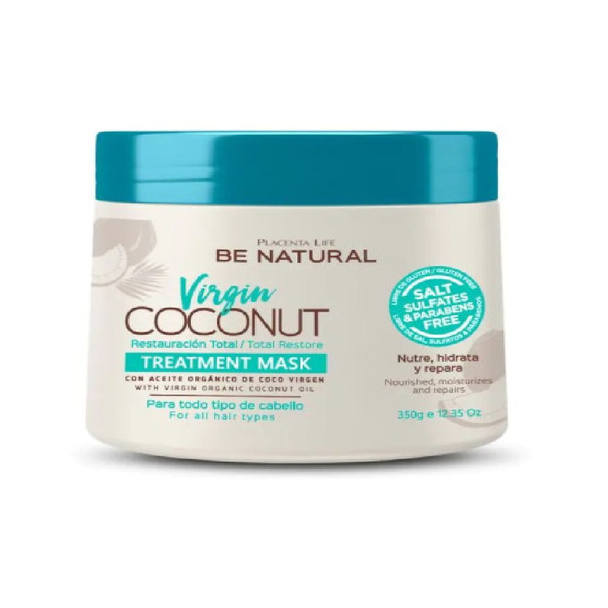 Restorative Hair Mask Be Natural hårmaskeemballage