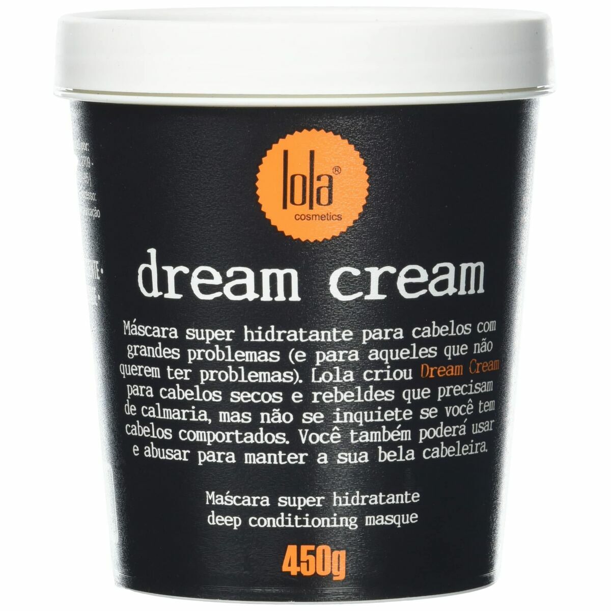 Hårmaske Lola Cosmetics DREAM CREAM 450 g til kvinder hårmaske emballage