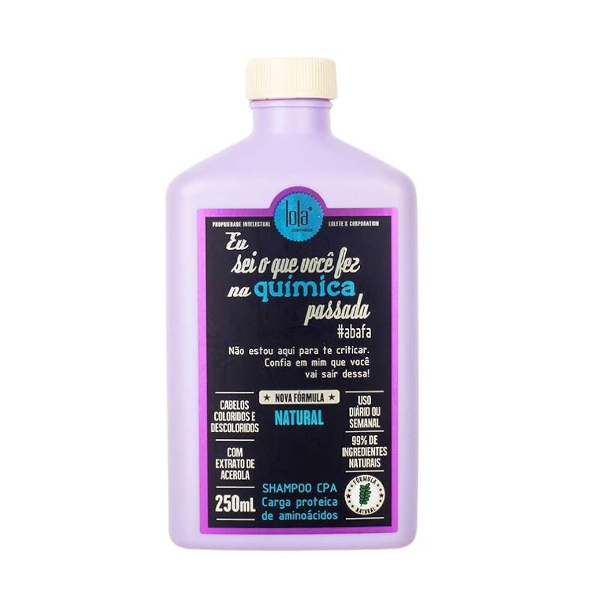 Shampoo Lola Cosmetics I Know What You Did 250 ml shampooflaske