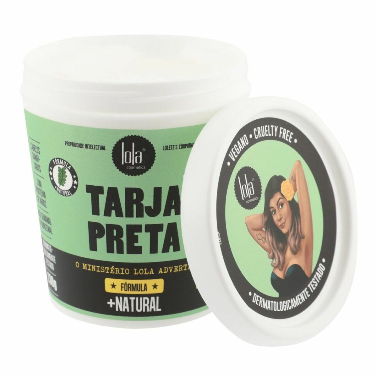 Restorative Hair Mask Lola Cosmetics Tarja Preta 230 g hårmaske emballage