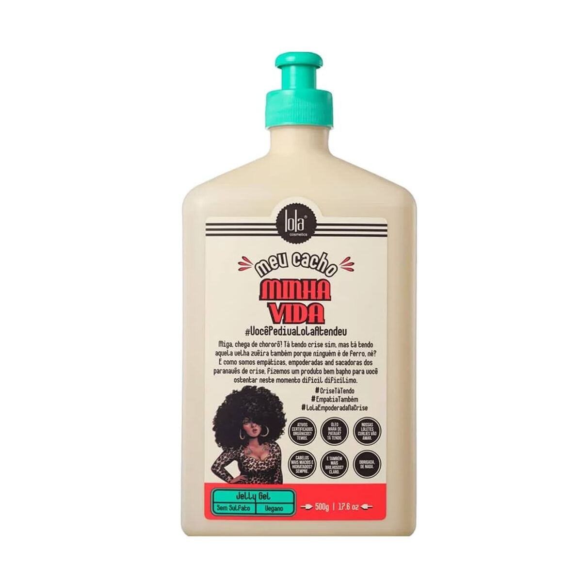 Styling Gel Lola Cosmetics My Curl, My Life 500 ml hudplejeemballage