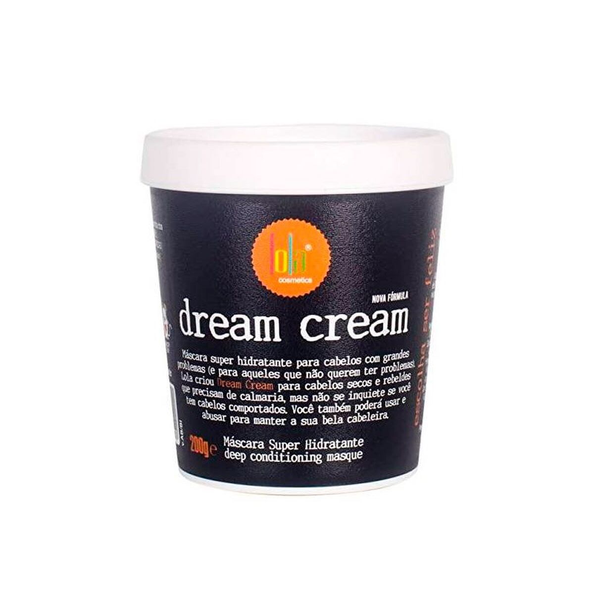 Hårmaske Lola Cosmetics Dream Cream 200 g til kvinder hårmaske emballage