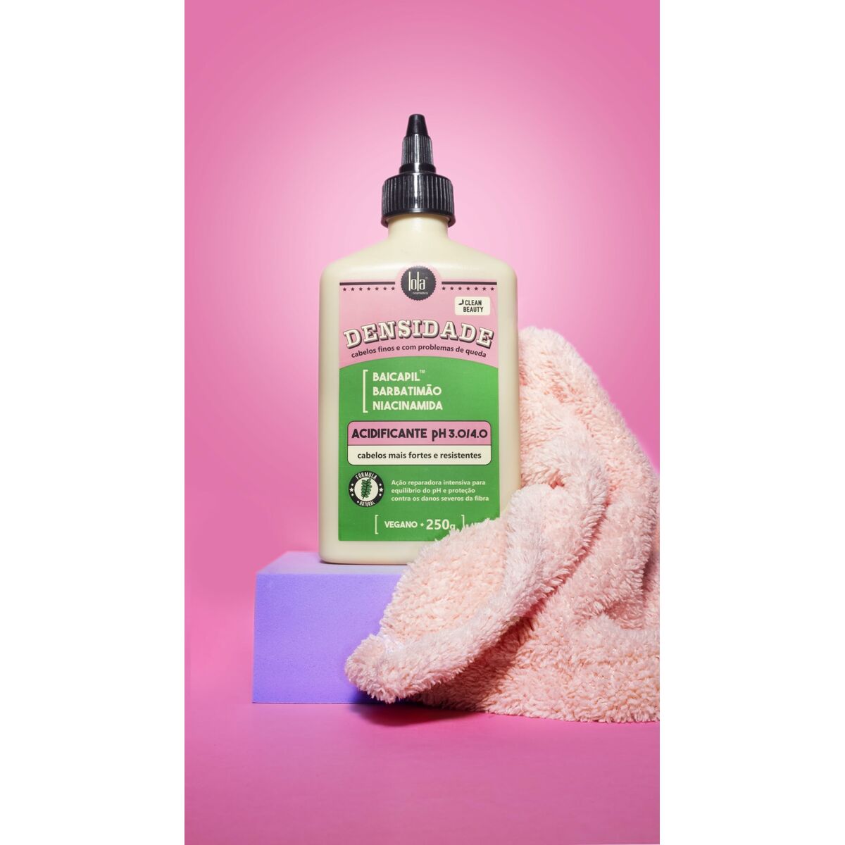 Hårlotion Lola Cosmetics DENSIDADE 250 g hudplejeemballage