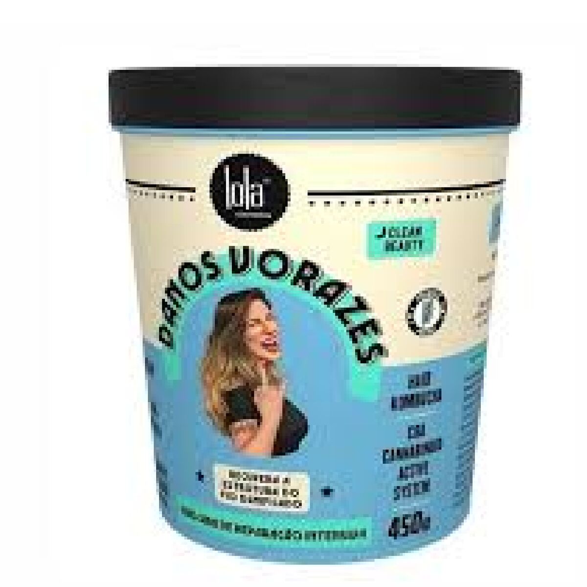 Restorative Hair Mask Lola Cosmetics Danos Vorazes 450 g hårmaske emballage