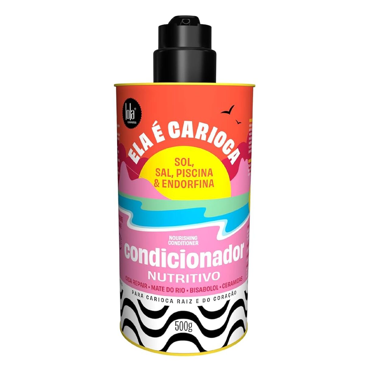 Nærende balsam Lola Cosmetics Ela É Carioca 500 g balsamflaske
