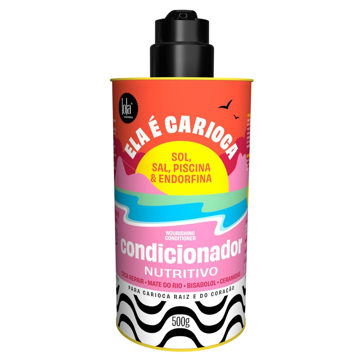 Nærende balsam Lola Cosmetics Ela É Carioca 500 g balsamflaske