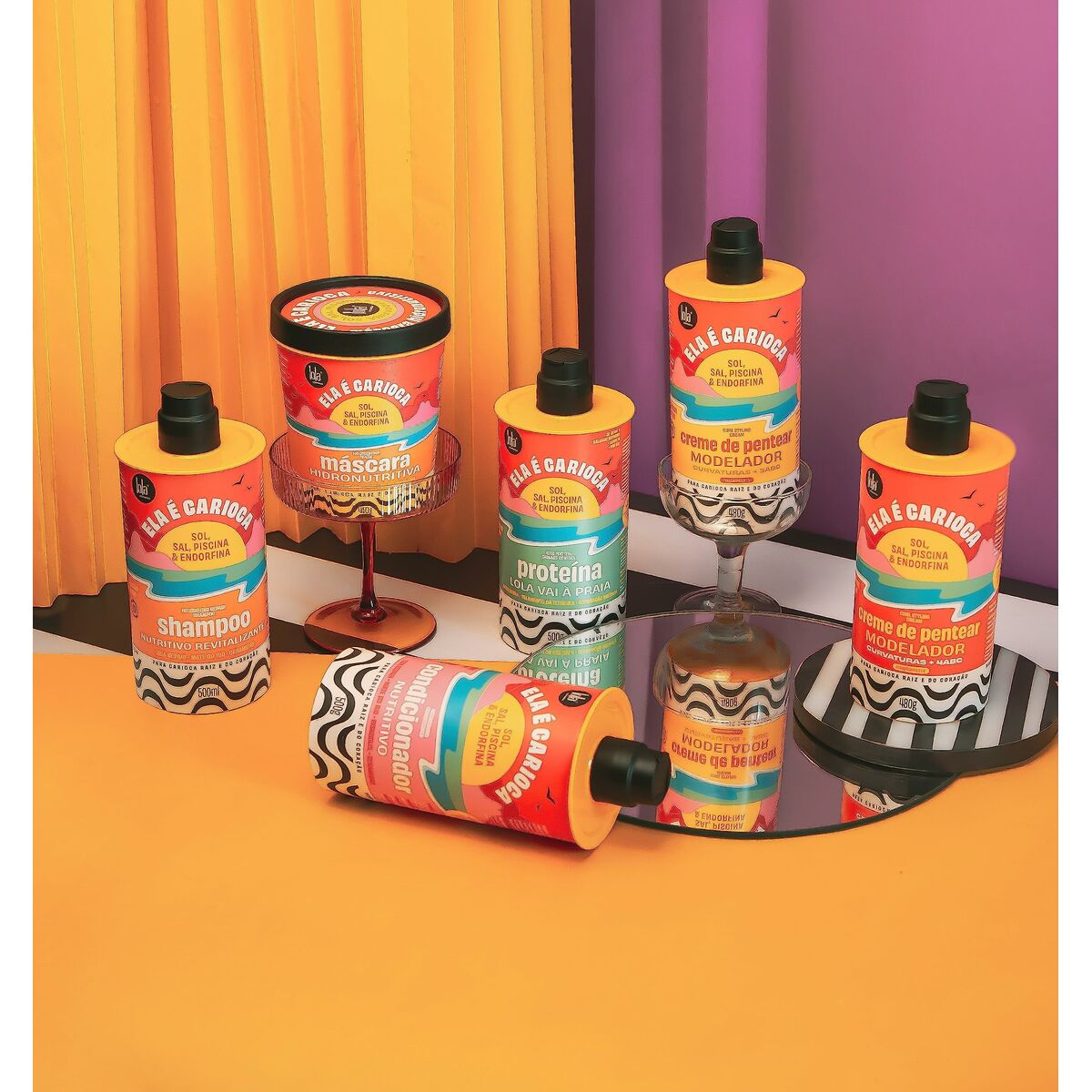Nærende balsam Lola Cosmetics Ela É Carioca 500 g balsamflaske