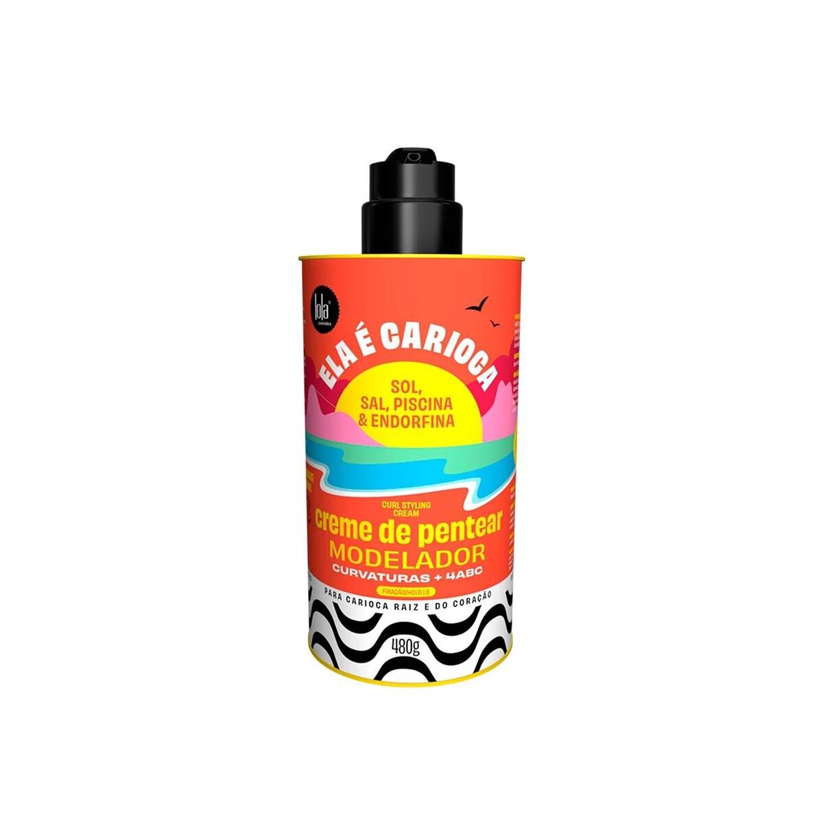 Styling Cream Lola Cosmetics Ela É Carioca 4Abc 480 g hudplejeemballage