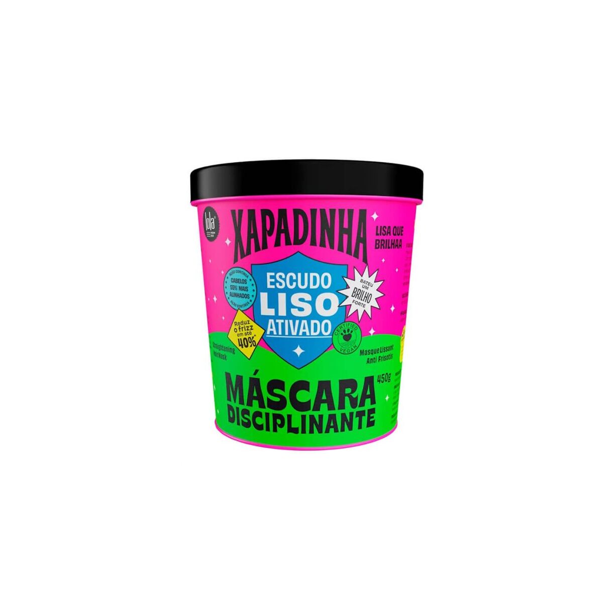 Hårmaske Lola Cosmetics Xapadinha 450 g til kvinder hårmaske emballage