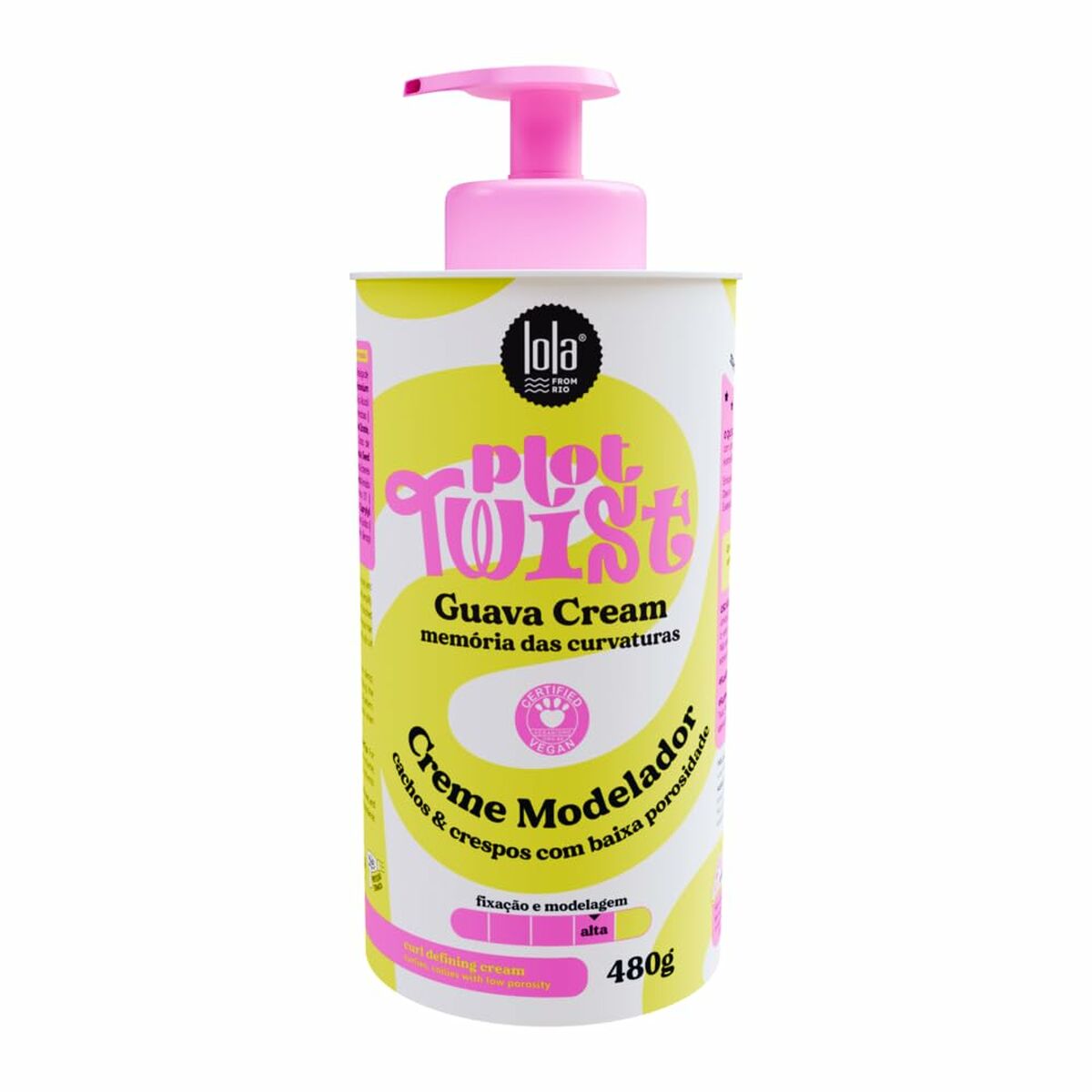 Styling Crème Lola Cosmetics 480 g produktemballage