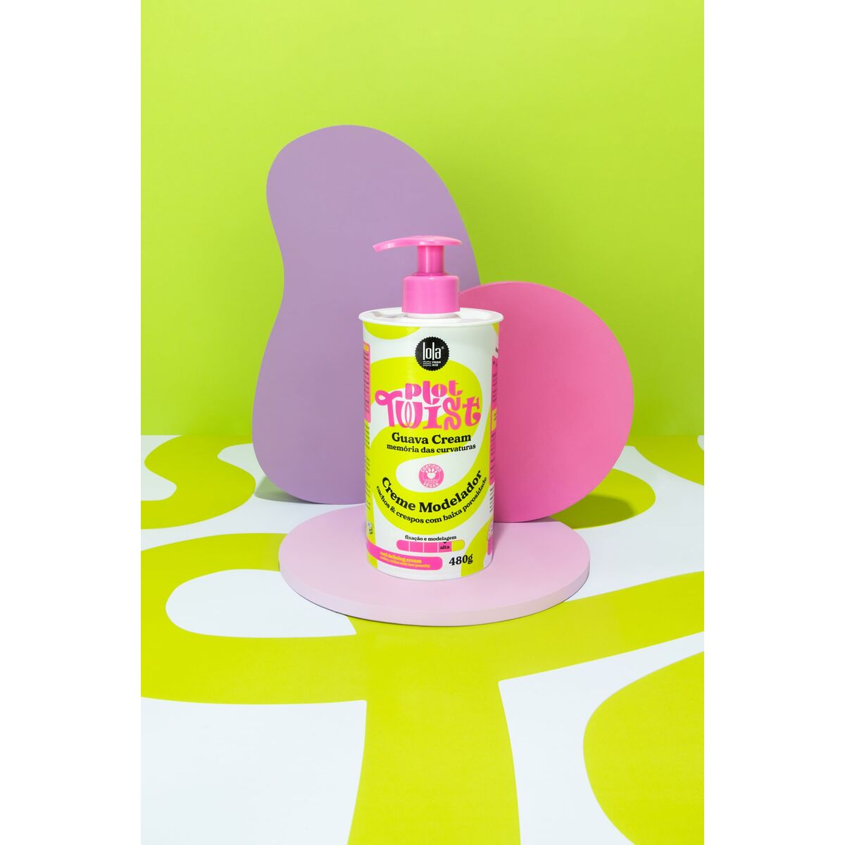 Styling Crème Lola Cosmetics 480 g produktemballage