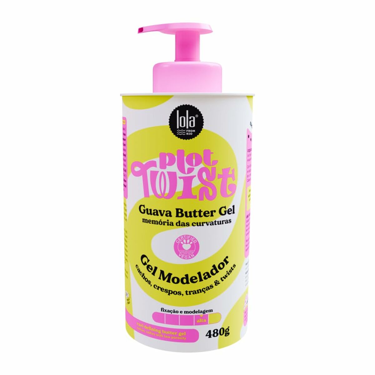 Styling Crème Lola Cosmetics 480 g produktemballage