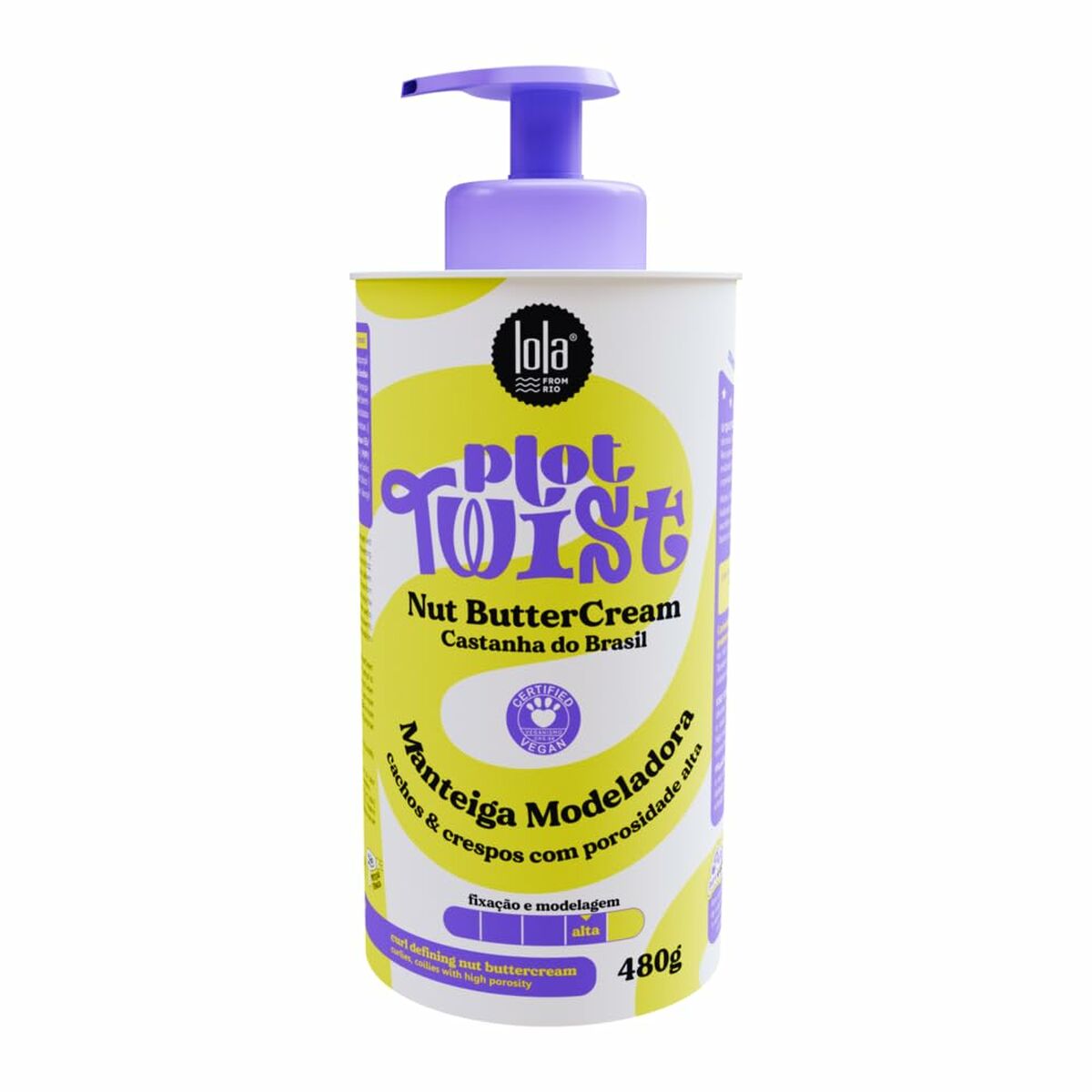 Styling Crème Lola Cosmetics 480 g til Dame produktemballage