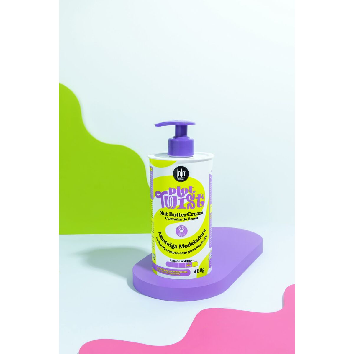 Styling Crème Lola Cosmetics 480 g til Dame produktemballage