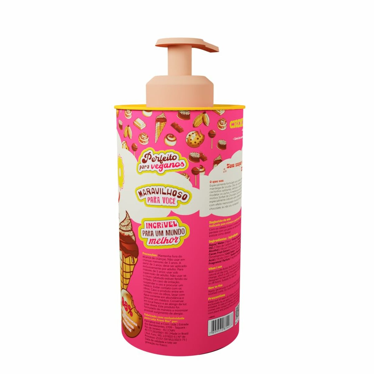 Styling Crème Lola Cosmetics 450 g til Dame produktemballage