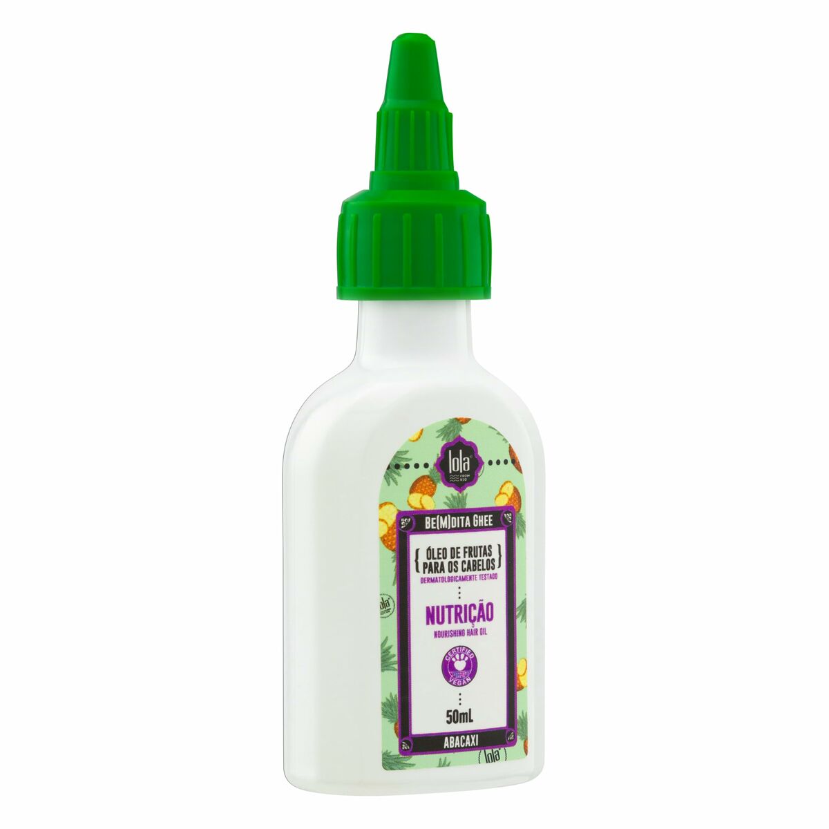 Hårolie Lola Kosmetik Lola Be (M)Dita Ghee Ananas 50 ml produktemballage