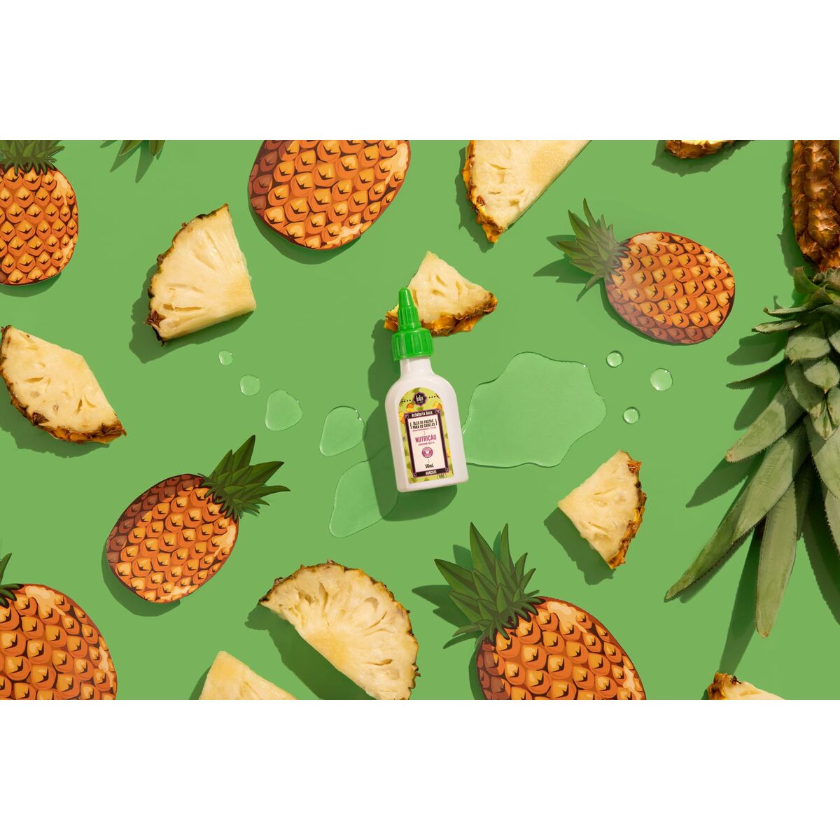 Hårolie Lola Kosmetik Lola Be (M)Dita Ghee Ananas 50 ml produktemballage
