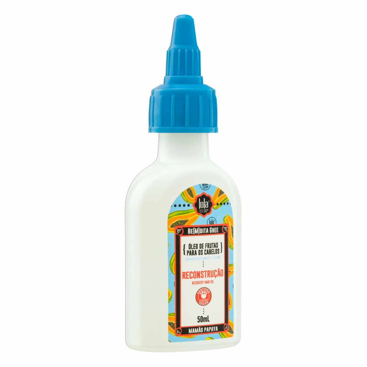 Hårolie Lola Cosmetics Be(M)Dita Ghee 50 ml produktemballage