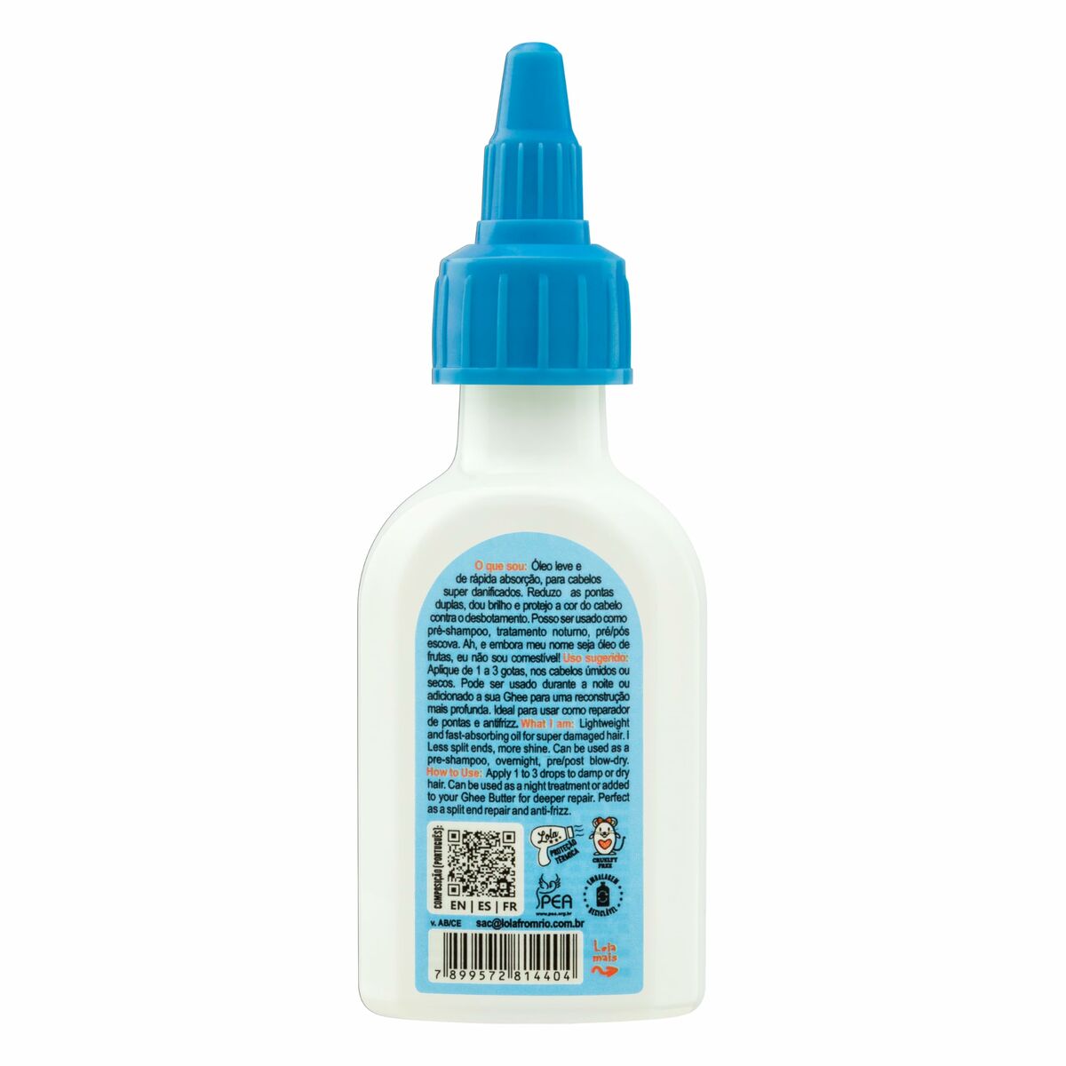 Hårolie Lola Cosmetics Be(M)Dita Ghee 50 ml produktemballage
