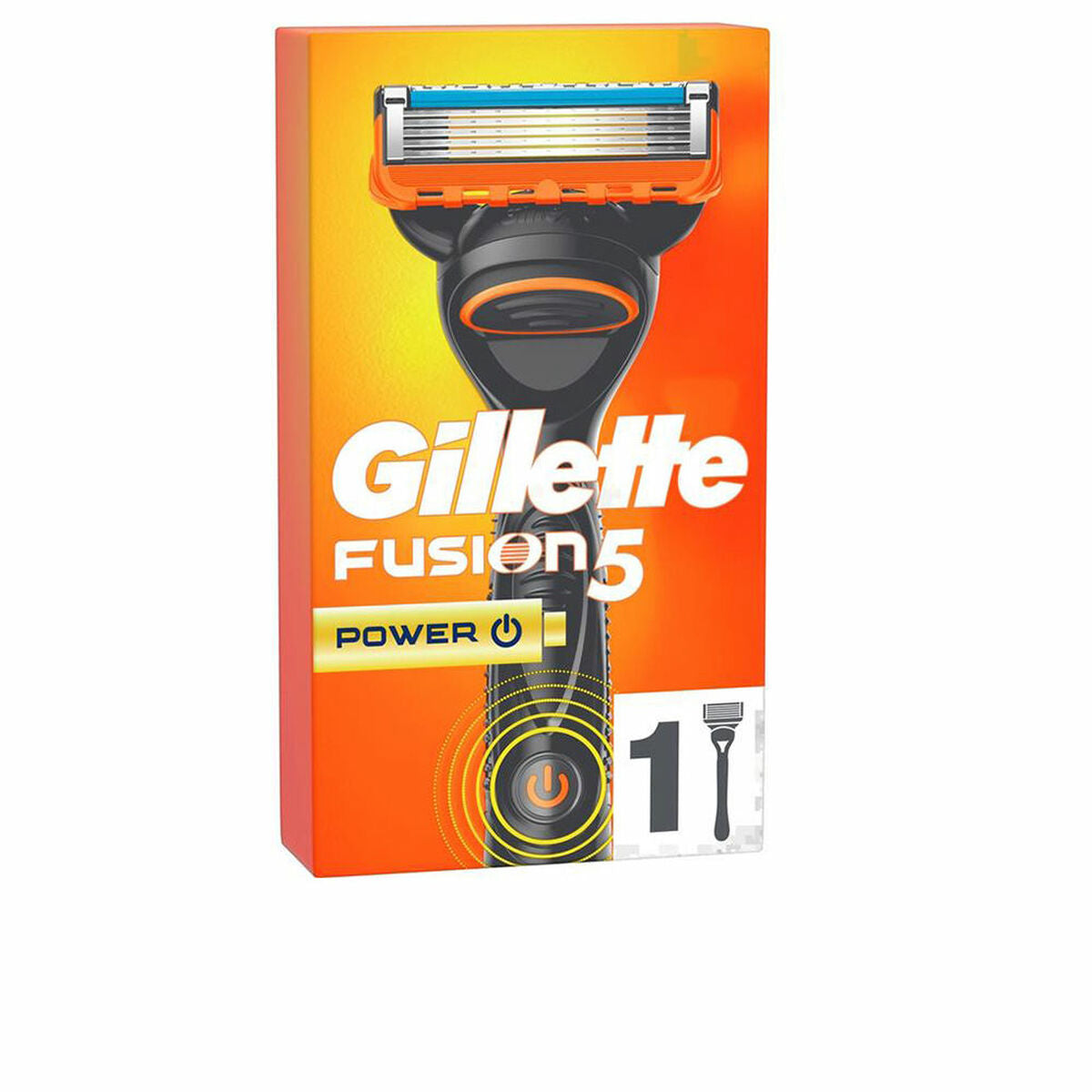 Manuel barberskraber Gillette Fusion Power for Men produktemballage