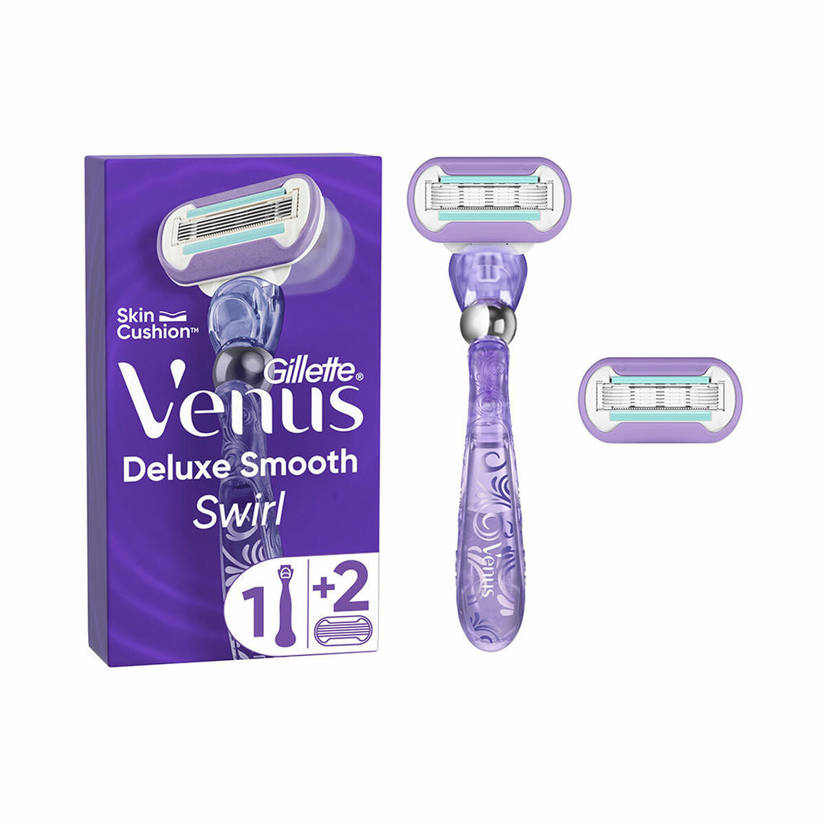 Manuel barbermaskine Gillette VENUS SWIRL SMOOTH produktemballage