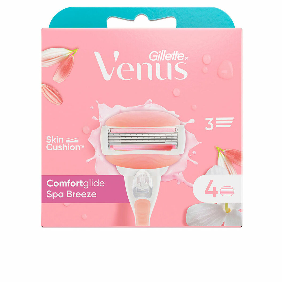 Manuel barbermaskine Gillette VENUS SPA BREEZE produktemballage