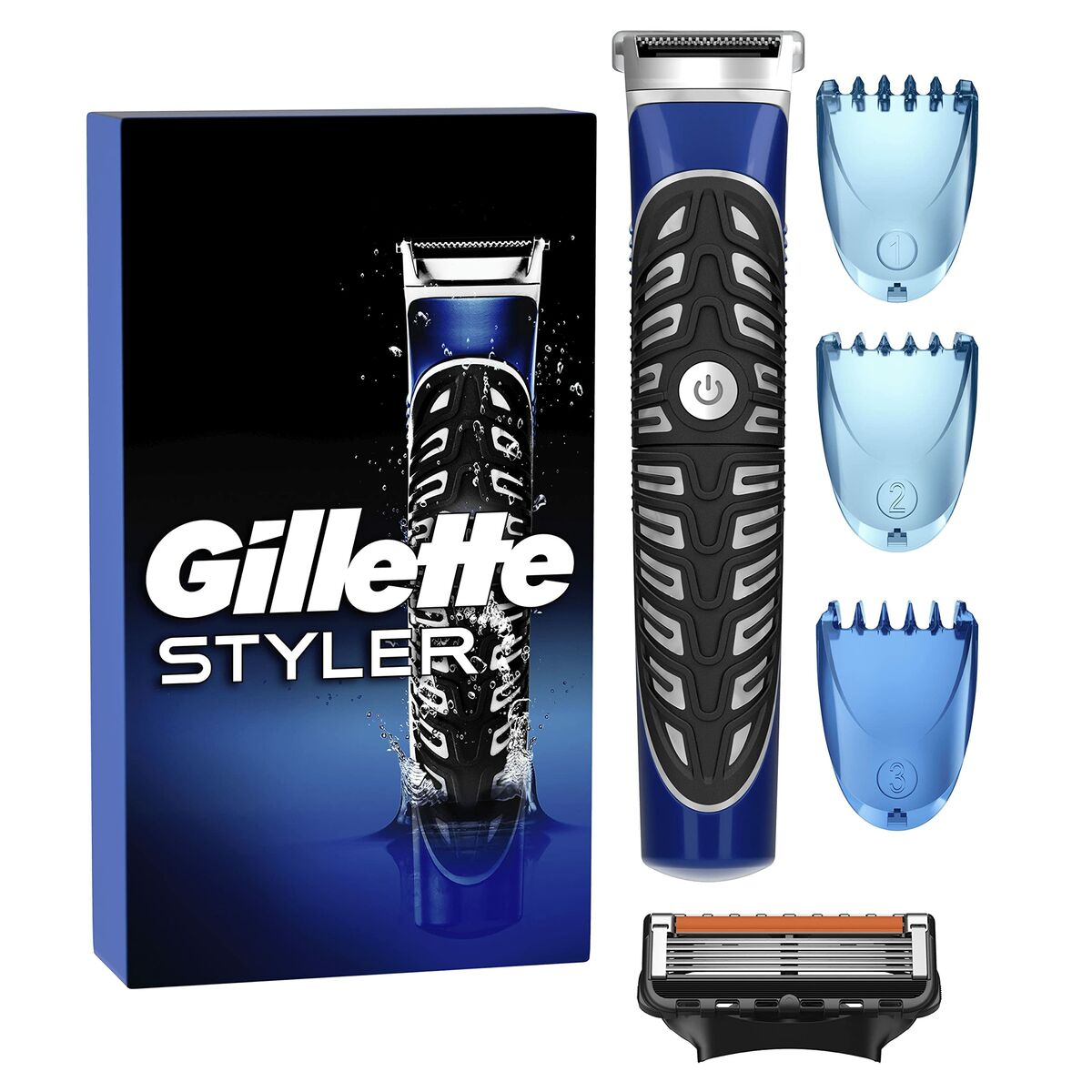 Hårklipper/barbermaskine Aussie STYLER ALT I ÉN produktemballage