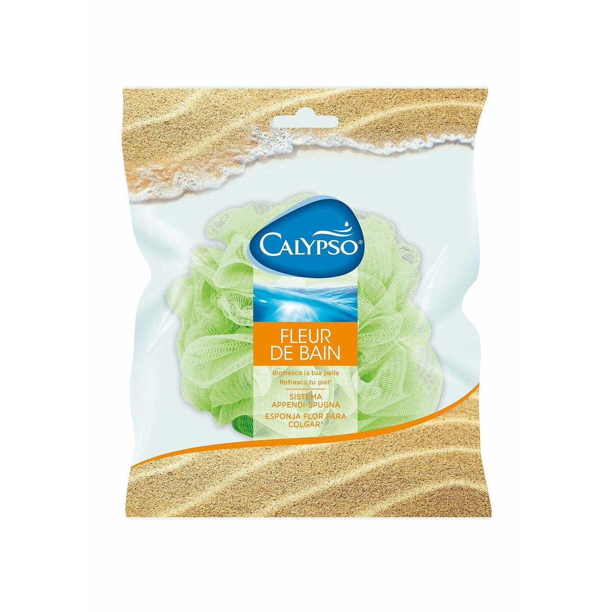 Body Sponge Calypso Fleur de Bain Leggings produktemballage