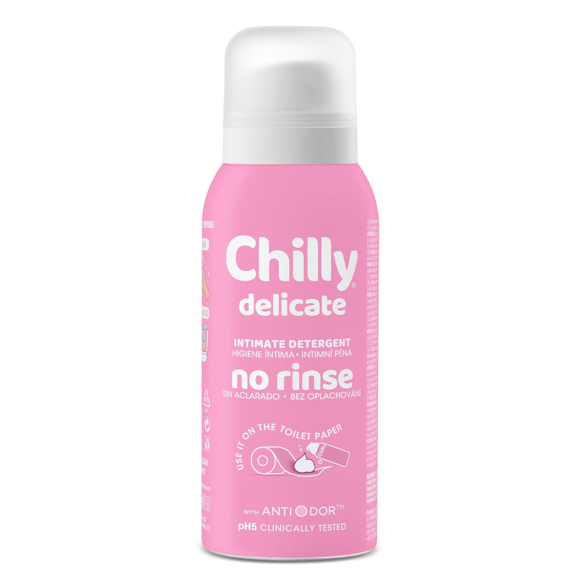 Shower Gel Chilly DELICADO hudplejeemballage til kvinder