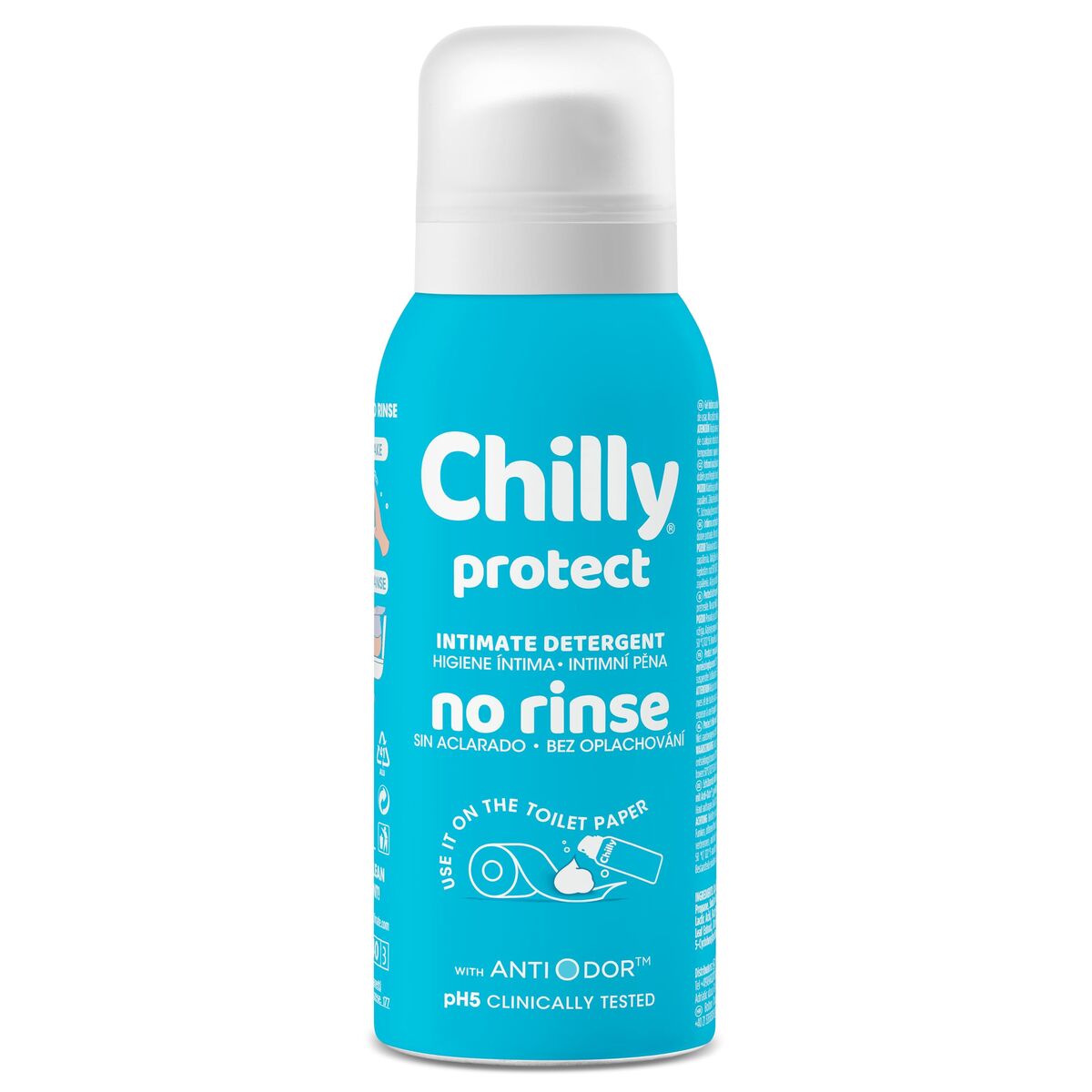 Shower Gel Chilly PROTECT til kvinder hudplejeemballage