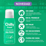 Shower Gel Chilly CALMING for Women hudplejeemballage