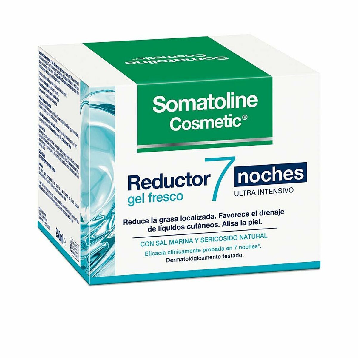Body Cream Somatoline Gel Fresco Reductor Ultra Intensivo 250 ml til kvinder hudpleje emballage
