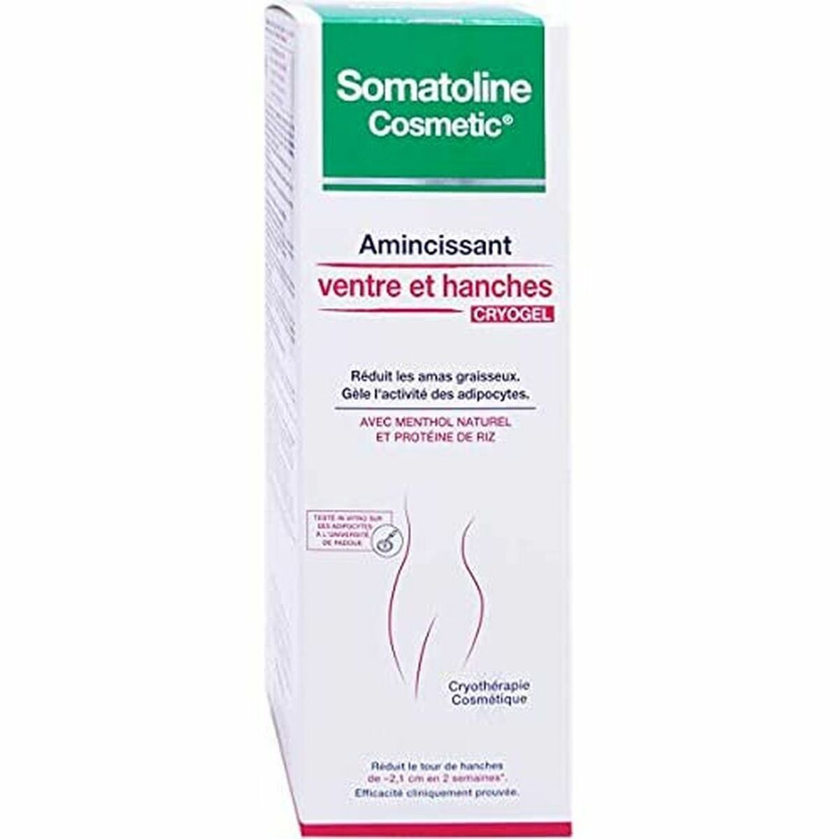 Reducing Gel Somatoline Vientre Caderas 250 ml Slankende hudplejeemballage