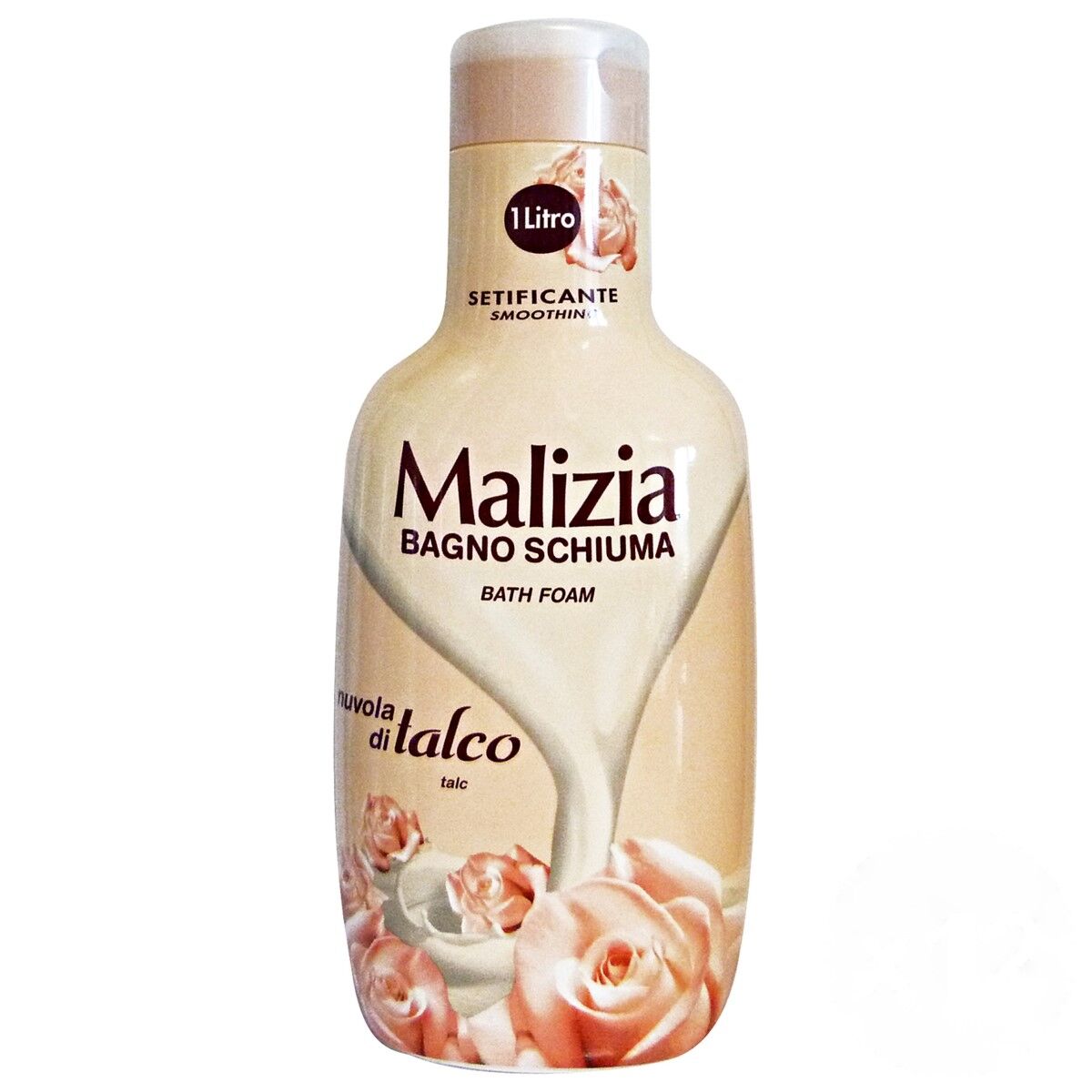 Shower Gel Malizia Talco 1 L til kvinder hudpleje emballage