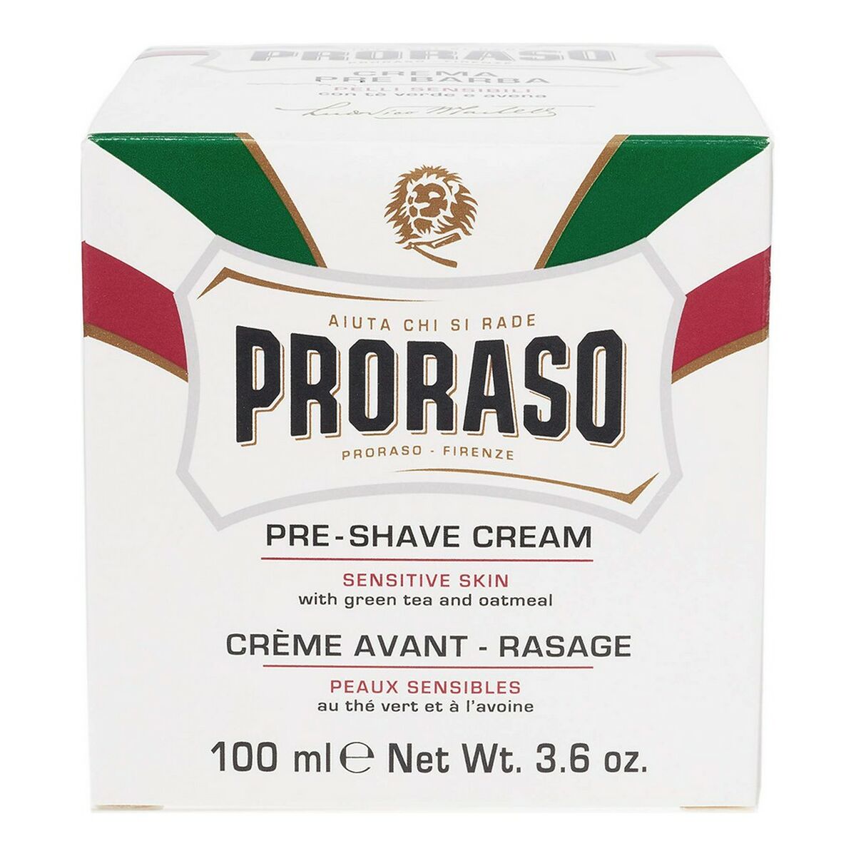 Lotion Pre-Shave Proraso for Men hudplejeemballage