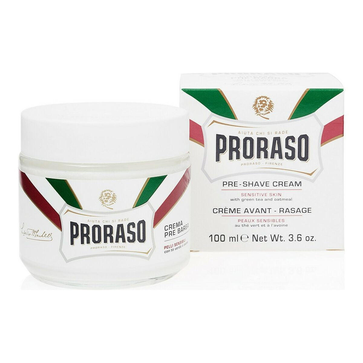 Lotion Pre-Shave Proraso for Men hudplejeemballage
