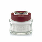 Pre-shave creme Proraso Barbe Dure 100 ml til mænd hudplejeemballage