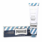 Barbercreme Proraso Blue E 150 ml til mænd hudplejeemballage