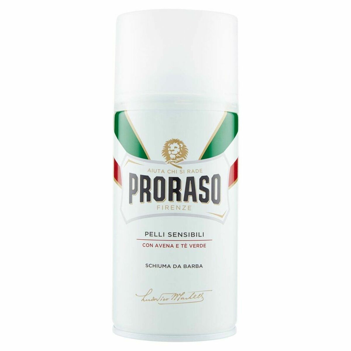 Barberskum Proraso PR- til mænd produktemballage