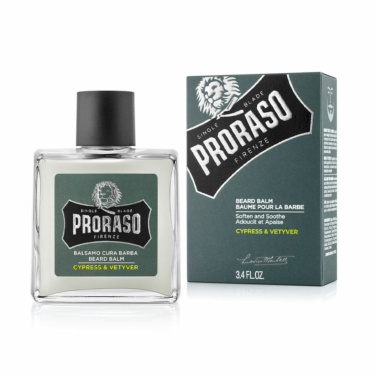 Skægbalsam Proraso 100 ml hudplejeemballage