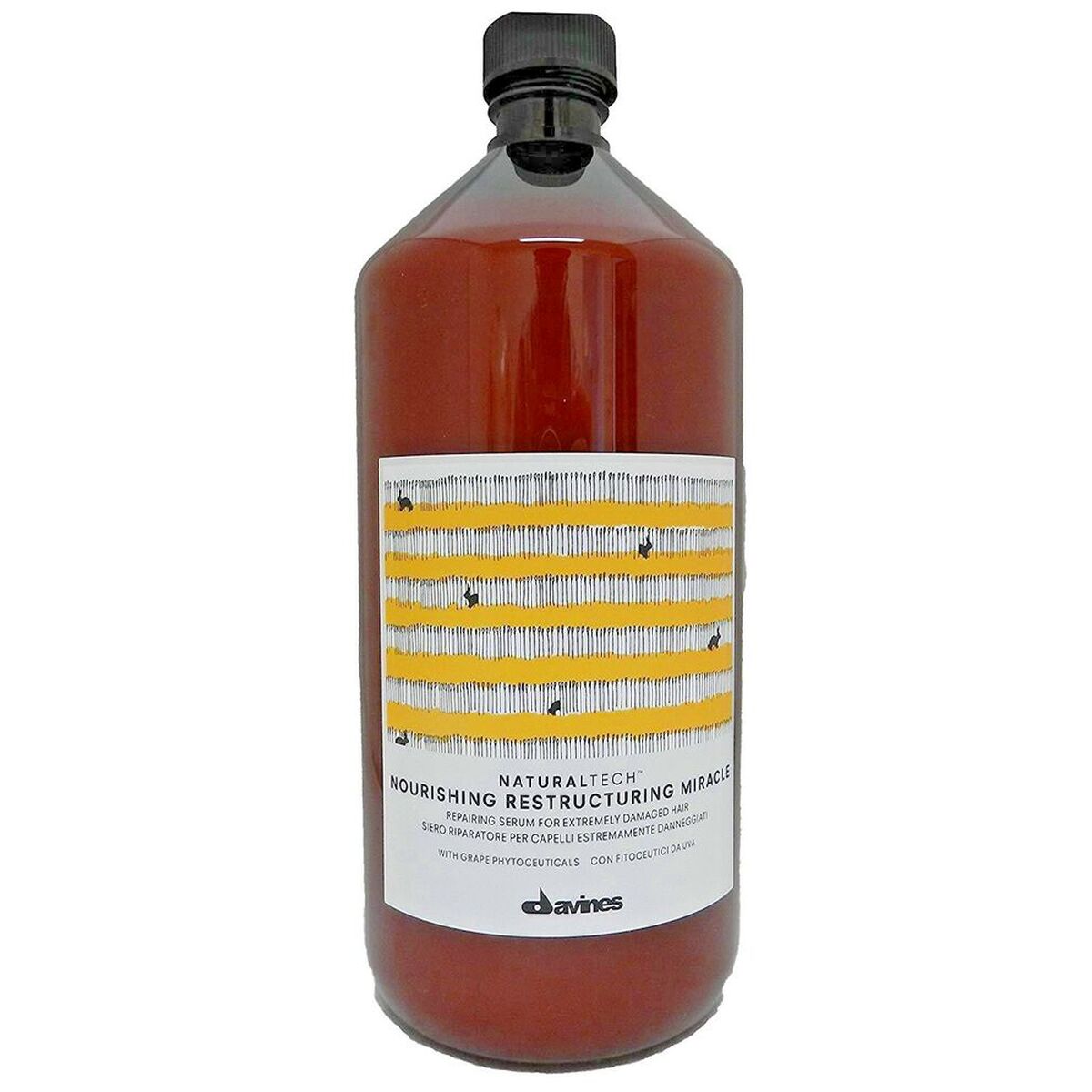 Nærende balsam Davines Restructuring Miracle 1 L balsamflaske
