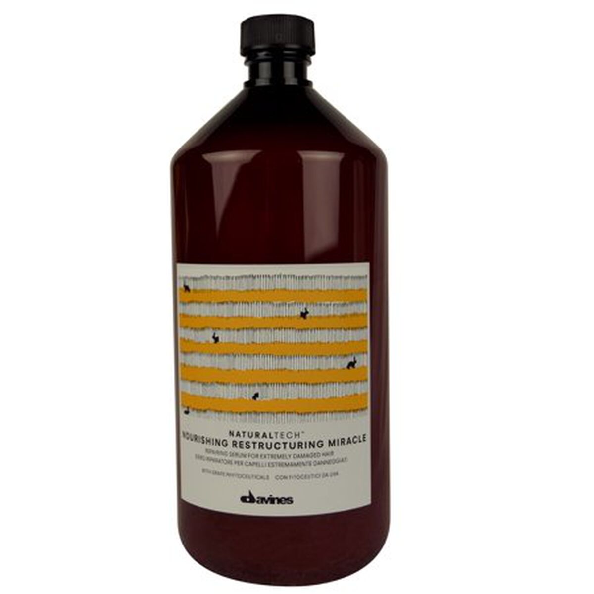 Nærende balsam Davines Restructuring Miracle 1 L balsamflaske