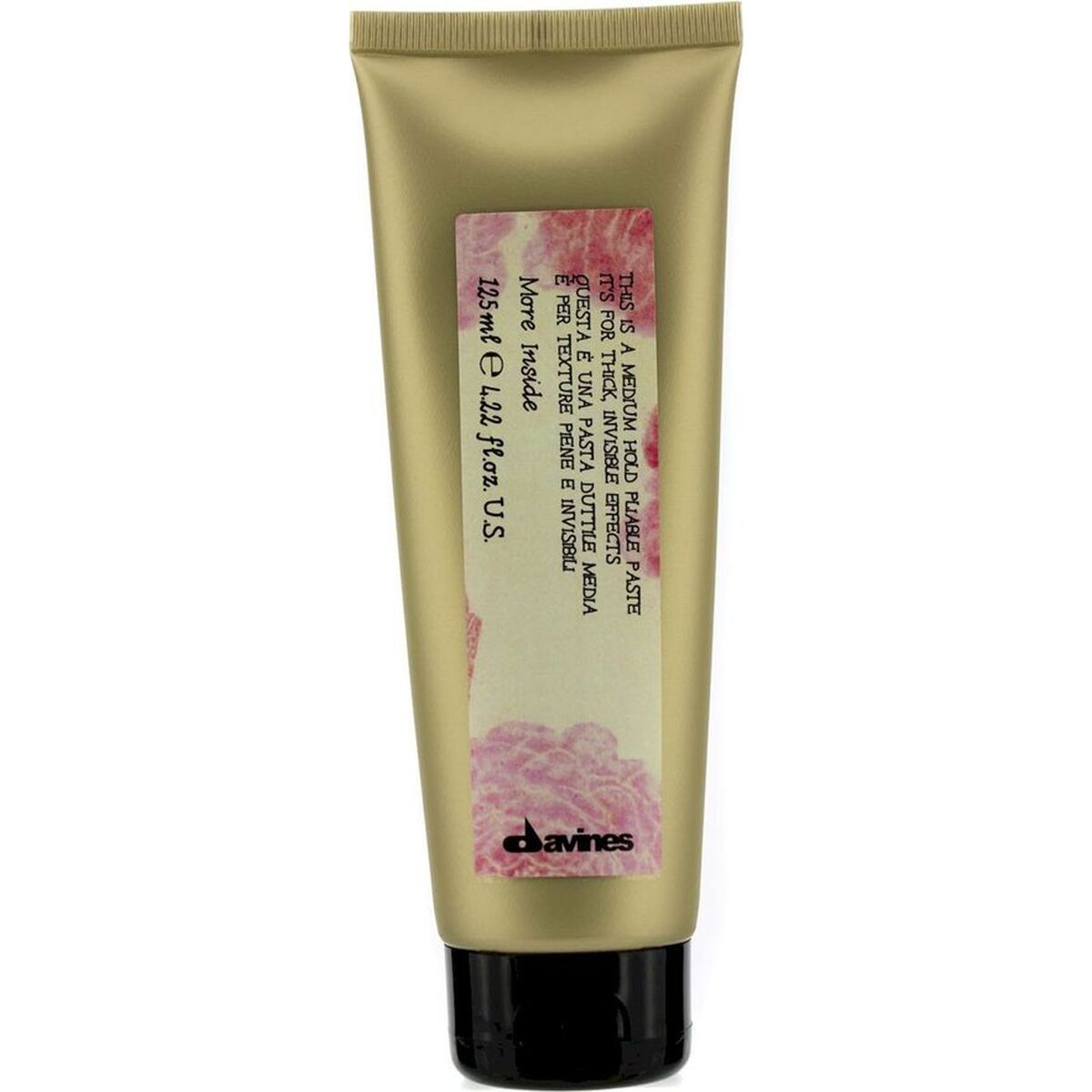 Hair Paste Davines Mi Medium Hold Pliable Paste 125 ml til Dame-produktemballage