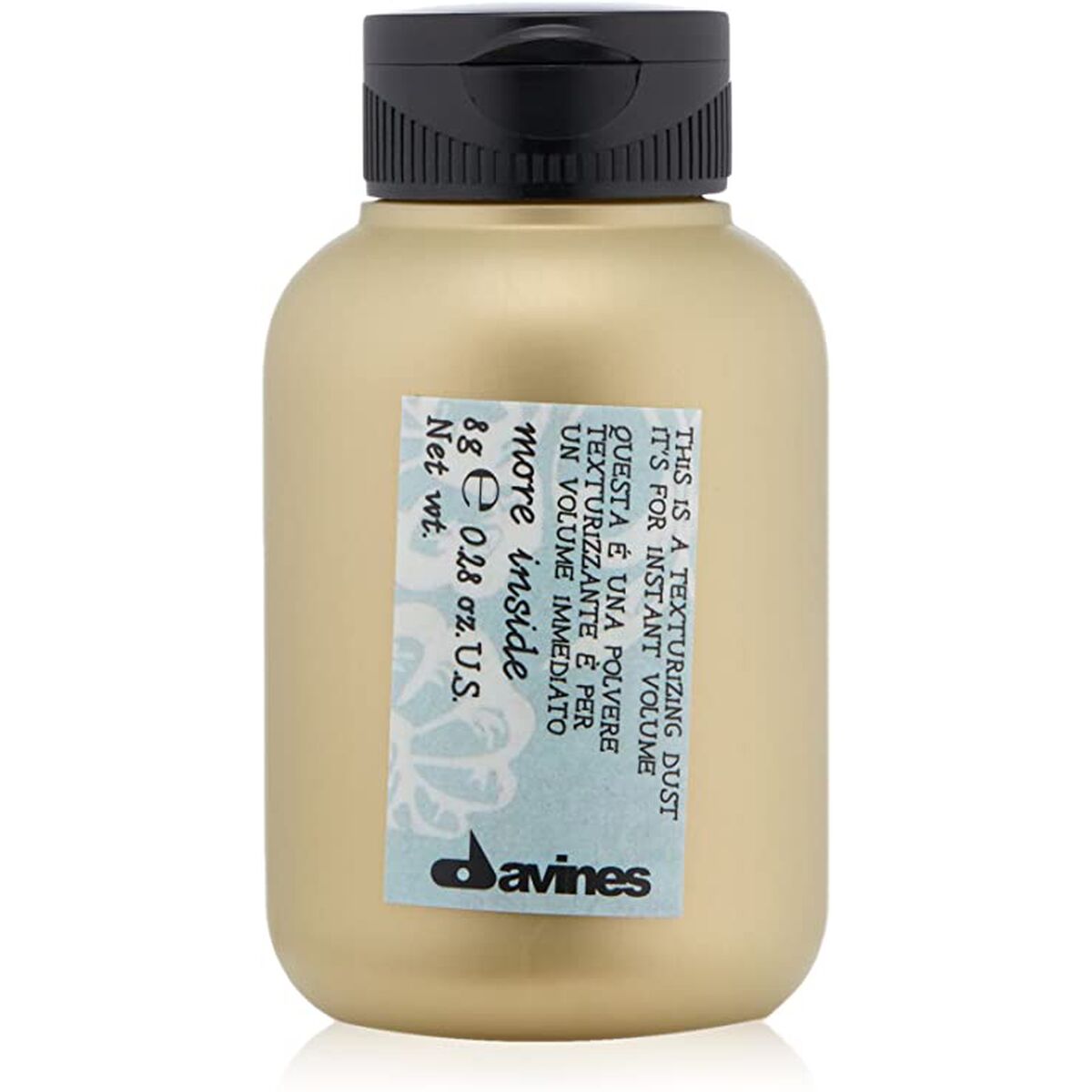Hair Texturizer Davines Mi Texturizing Dust 8 g til Dame-produktemballage
