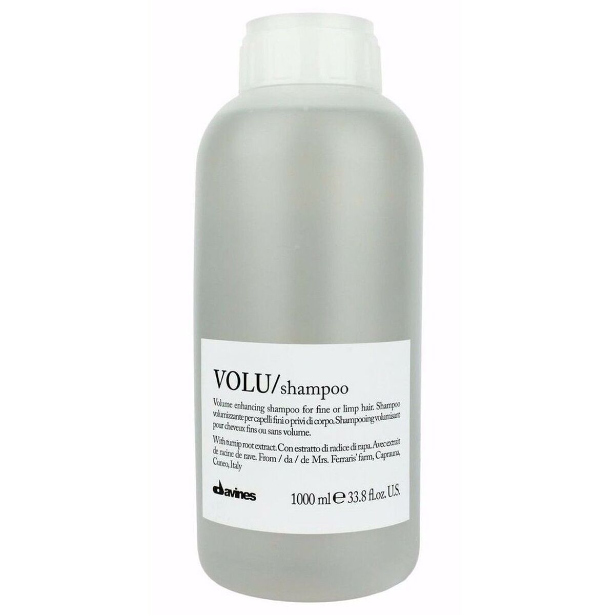 Volumiserende shampoo Davines Minu 1 L til kvinder shampooflaske