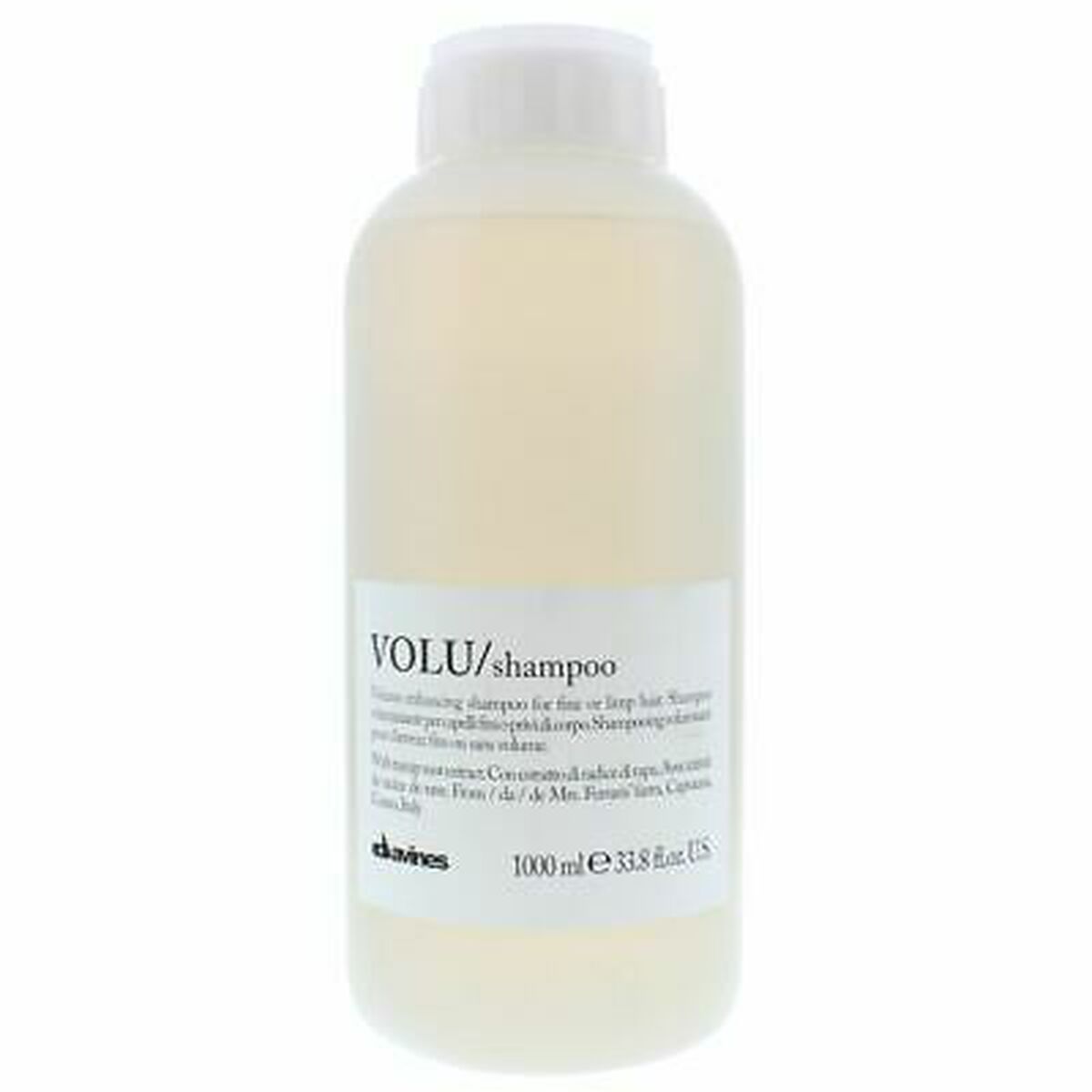 Volumiserende shampoo Davines Minu 1 L til kvinder shampooflaske