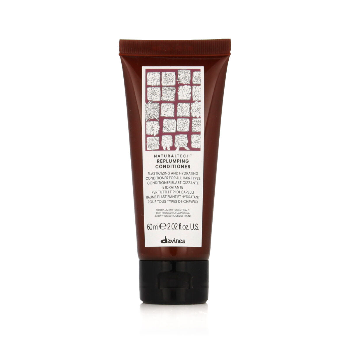 Detangling Conditioner Davines Replumping 60 ml til kvinder balsam flaske