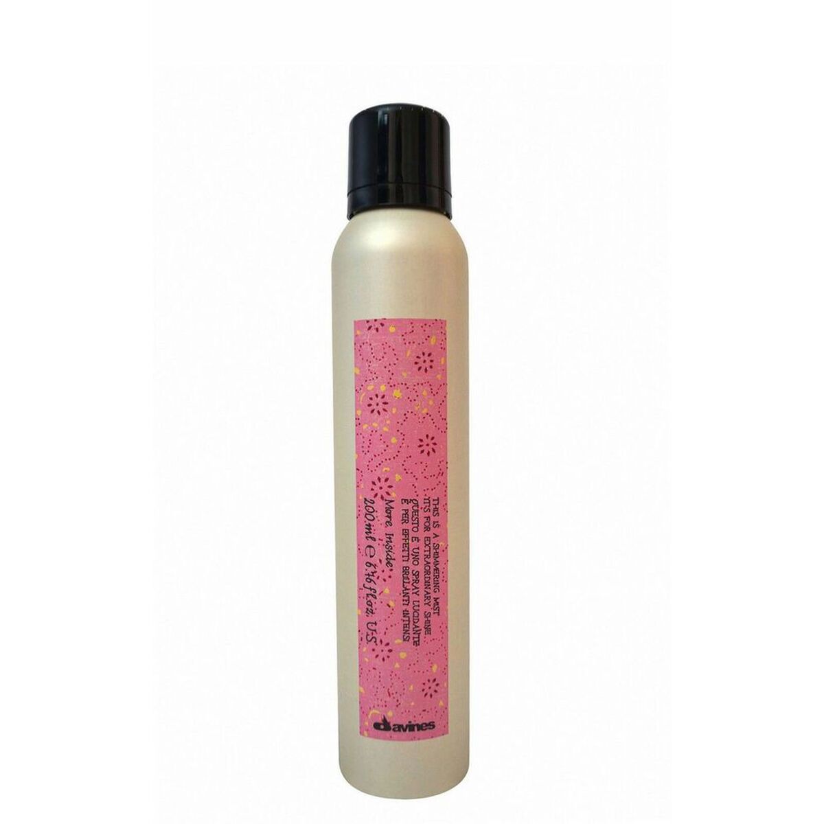 Spray Shine for Hair Davines Mi Shimmering Mist 200 ml til Dame produktemballage